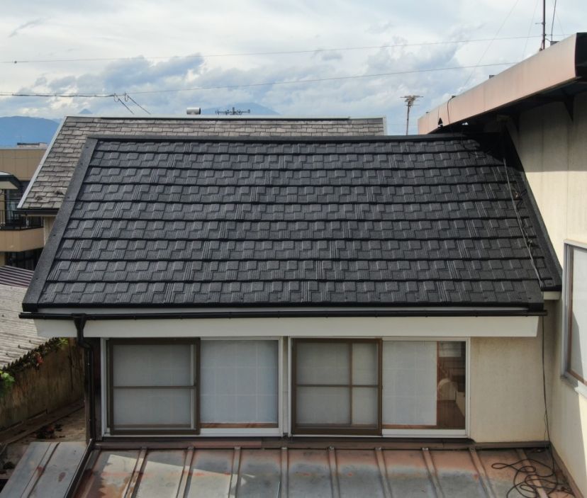 土瓦の屋根リフォーム 写真
